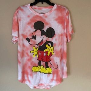 Disney Mickey Mouse, 3X, tie dye shirt